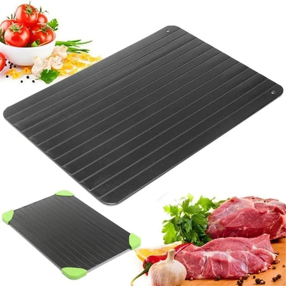 Revolutionary Aluminum Alloy Rapid Defrosting Tray - Thaw Your Food in Minutes!