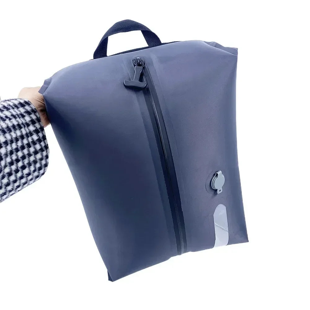 New Reusable Vacuum Bags for Travel Dustproof Space Saver Vacuum Compression Bag Waterproof Luggage Vacuum Storage Bag Backpack