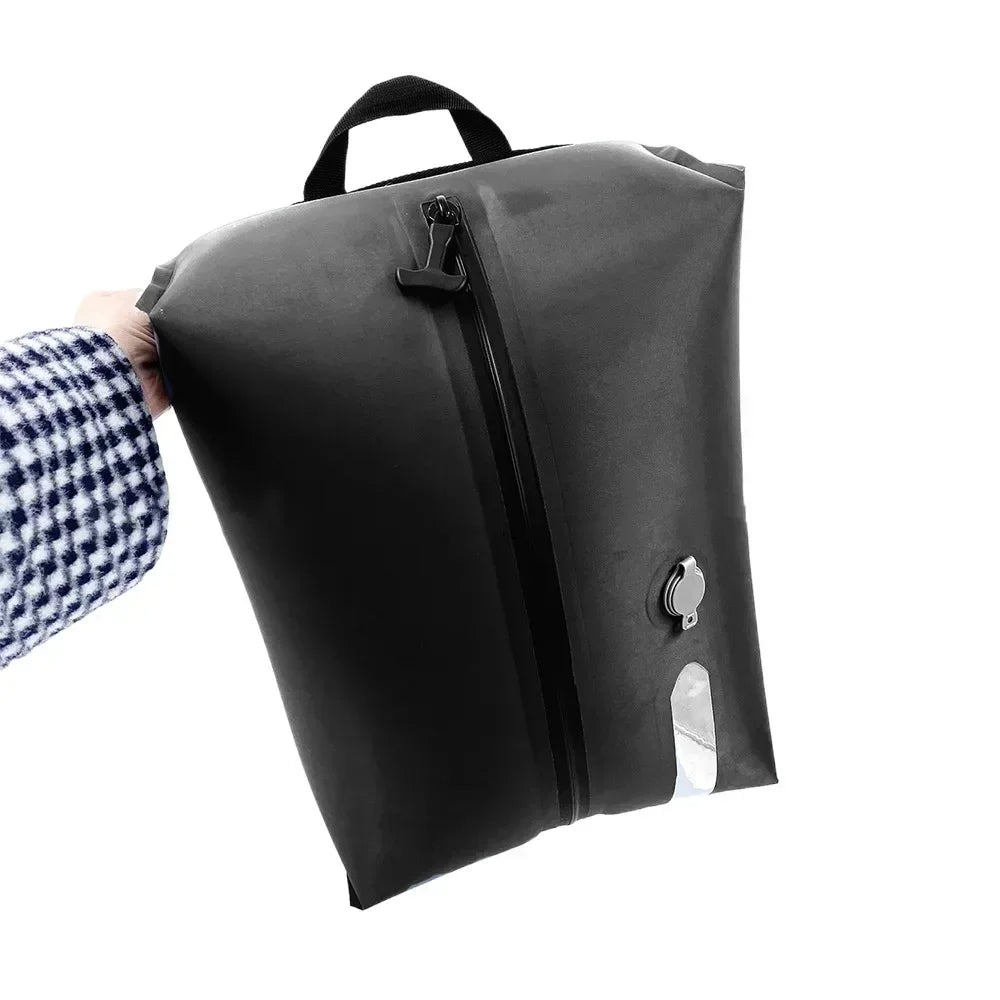 New Reusable Vacuum Bags for Travel Dustproof Space Saver Vacuum Compression Bag Waterproof Luggage Vacuum Storage Bag Backpack