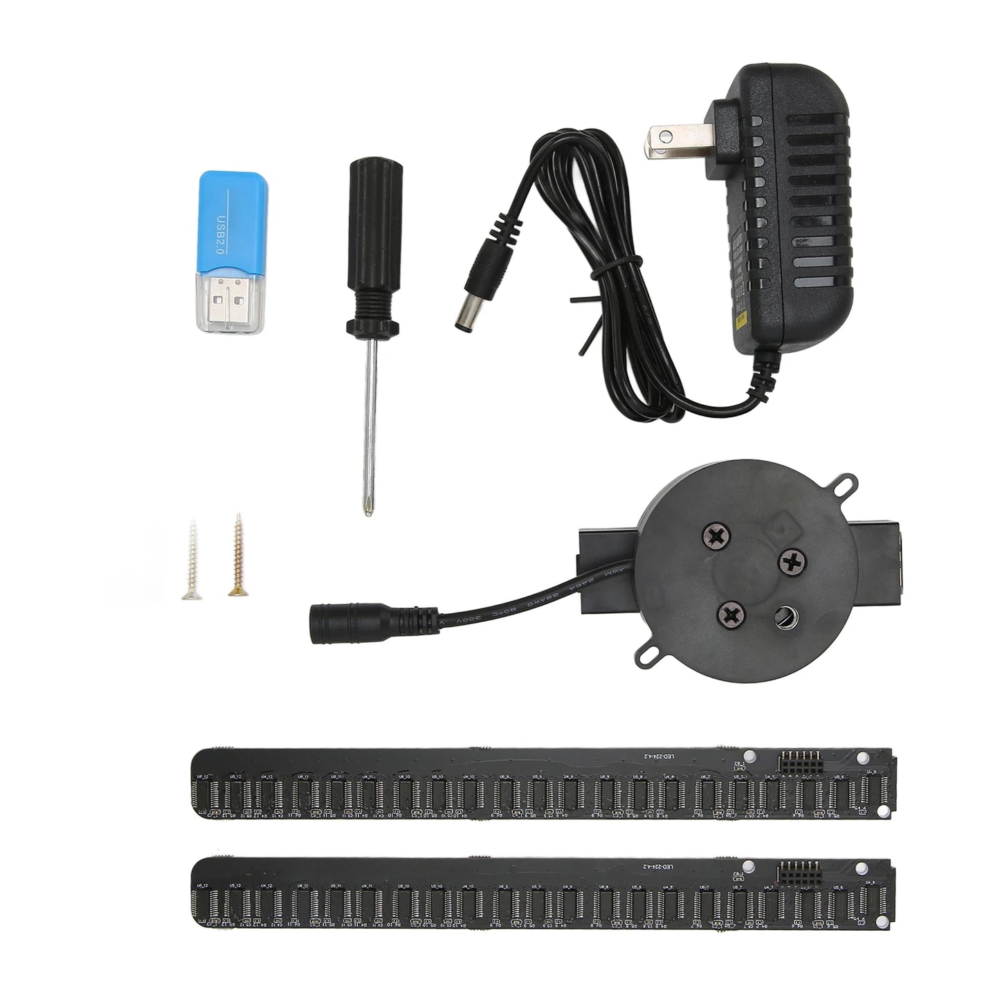 Transform Your Advertising with the 3D Hologram Fan Projector - 16.5" Display, 2000x224 Resolution, and WiFi Connectivity for Stunning Visuals