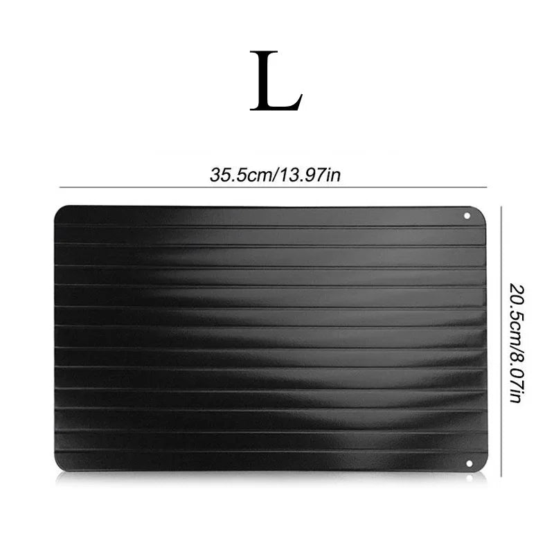 Revolutionary Aluminum Alloy Rapid Defrosting Tray - Thaw Your Food in Minutes!